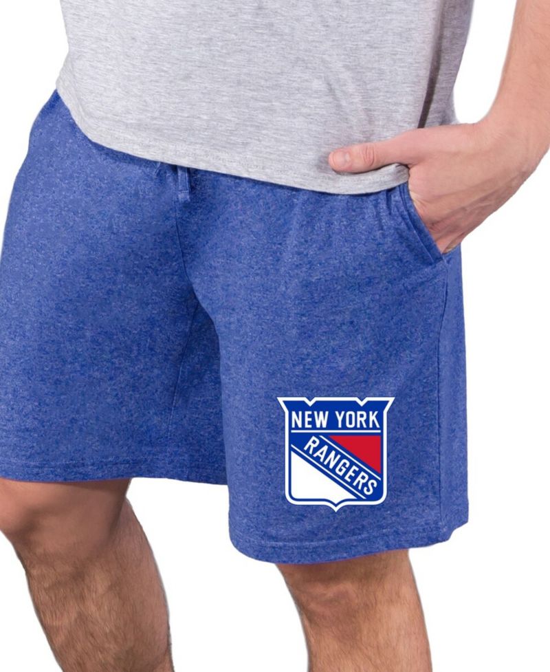 Men's Royal New York Rangers Quest Knit Jam Shorts