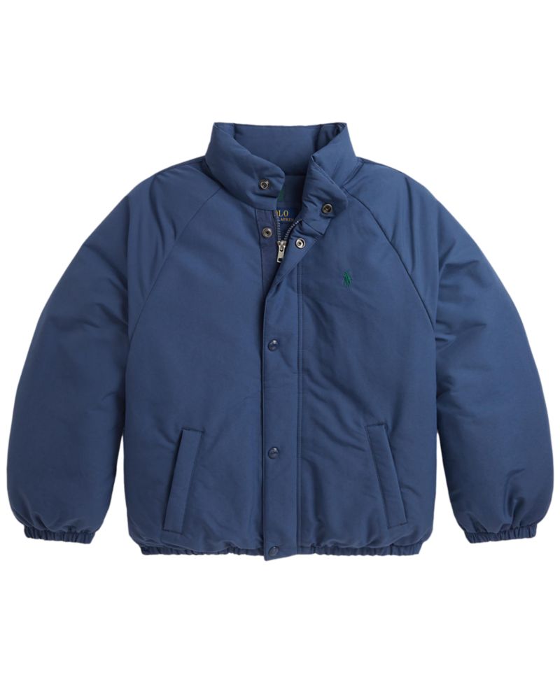 Boys' 8-20 Down Mock Neck Jacket