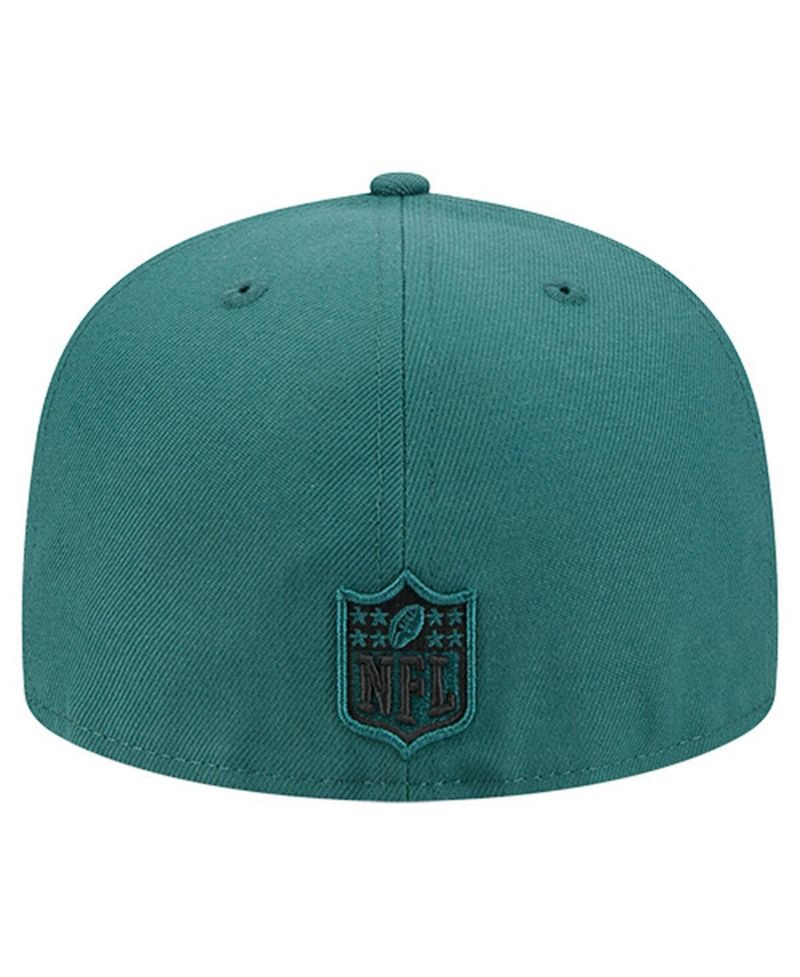 Men's Midnight Green Philadelphia Eagles Tri-Hit 59FIFTY Fitted Hat