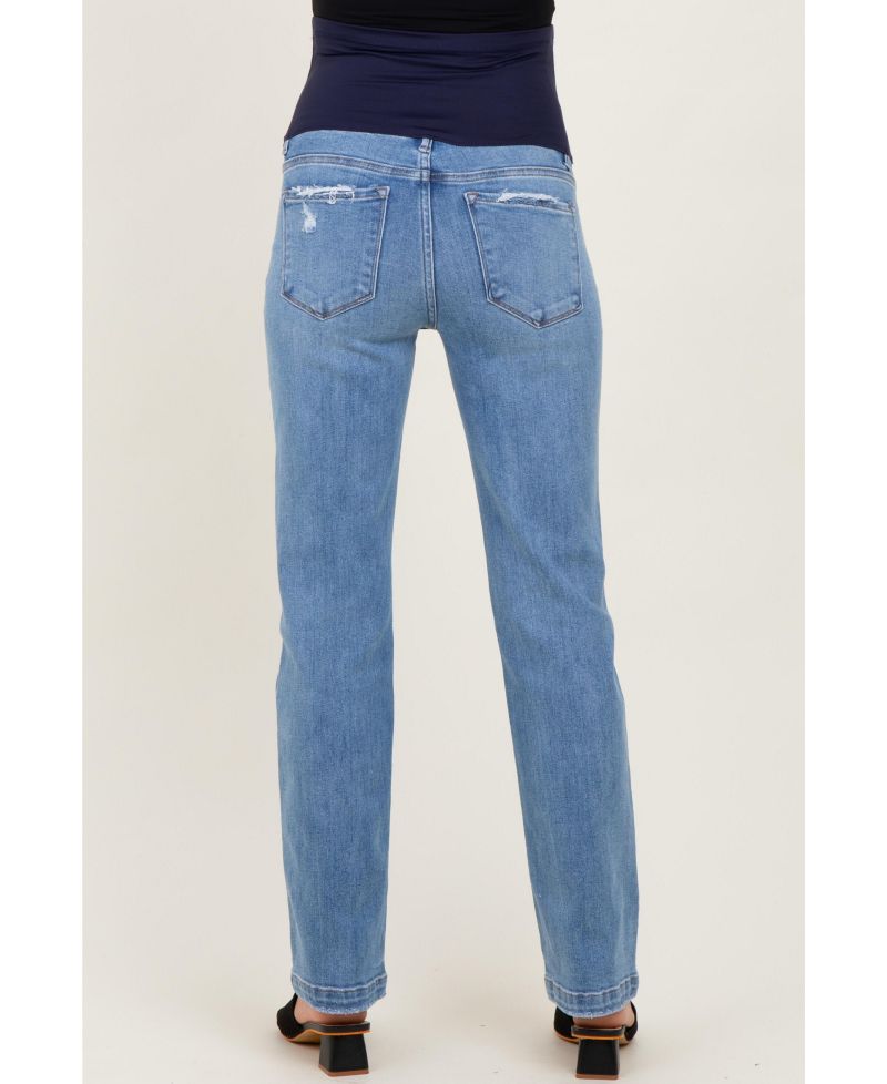 Women's Medium Mid Rise Straight Jeans
