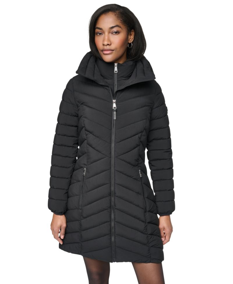 Women's Bibbed Packable Puffer Coat