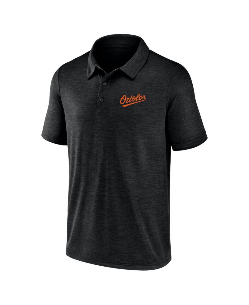 Men's Black Baltimore Orioles Unstoppable Polo Shirt