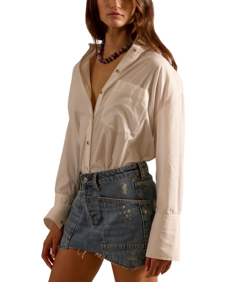 Women's We The Free Mini Denim Skirt
