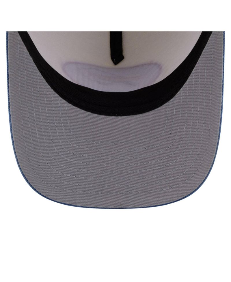 Men's Cream/Royal Buffalo Bills Washed A-Frame 9FIFTY Snapback Hat