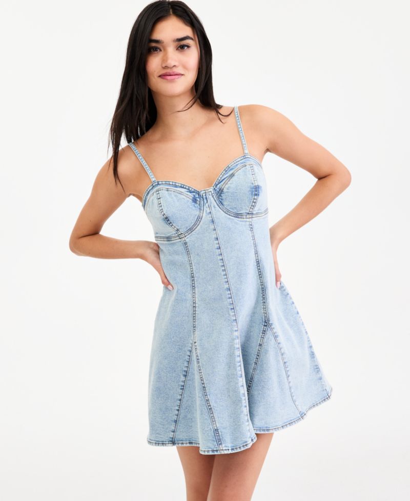 Women's Denim Mini Dress