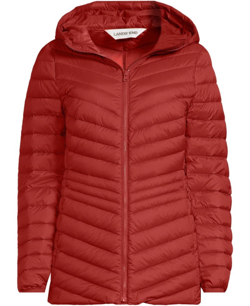 Plus Size Wanderweight Packable Down Long Jacket