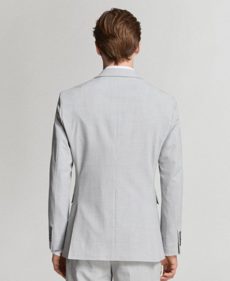 Men's Stretch Fabric Super Slim-Fit Suit Jacket
