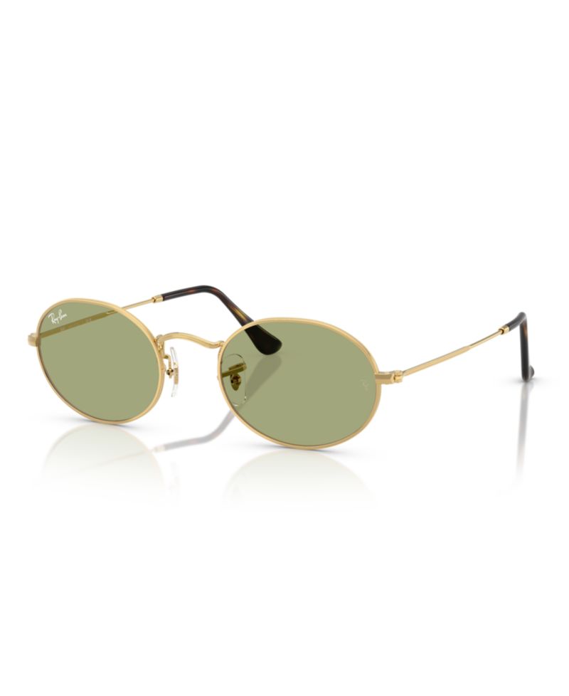 Unisex Oval Metal Sunglasses, RB3547