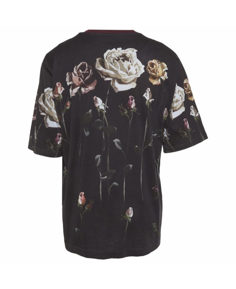 Men's Floral Print Jersey T-Shirt