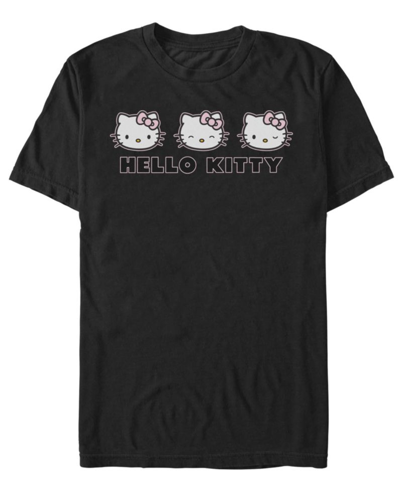 Men's Hello Kitty Expressions Graphic T-Shirt