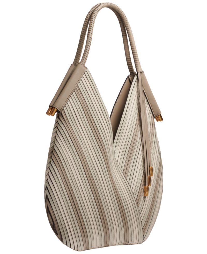 Baldwin Chevron Large Shoulder Bag