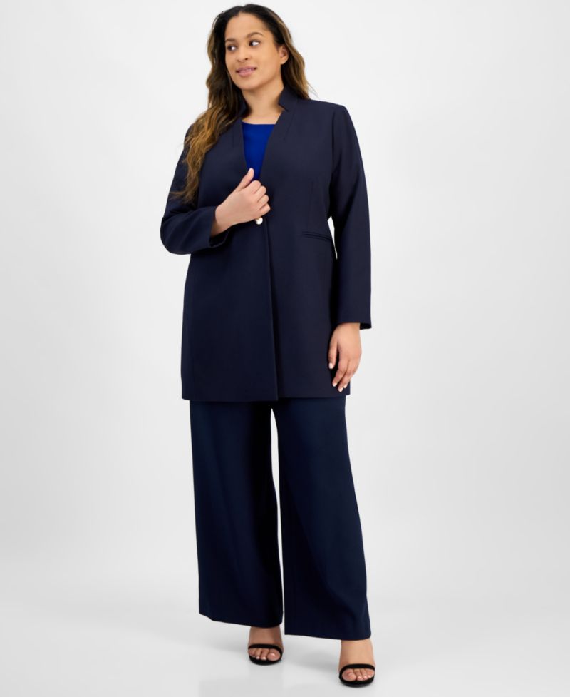 ASL Plus Size Twill Topper Jacket