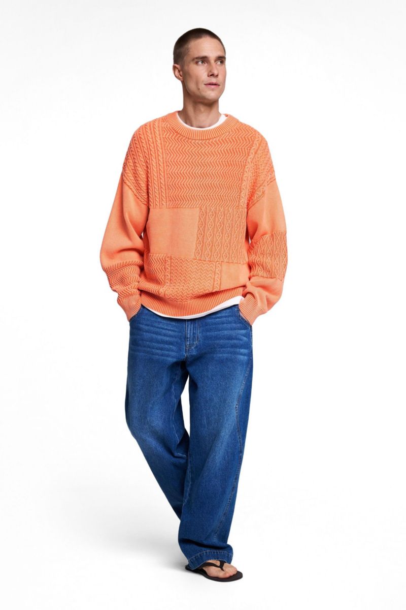 Men's Plain knit sweater