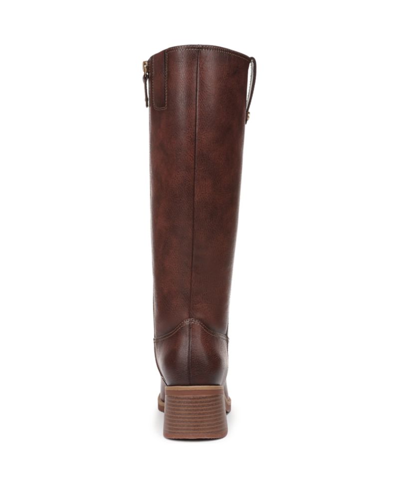 Women's Joplin Block Heel Riding Tall Boots, Regular & Wide Calf