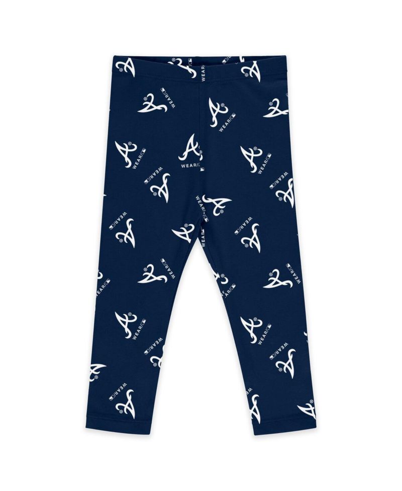 Baby Boys and Girls 3-Piece Atlanta Braves Tutu Set