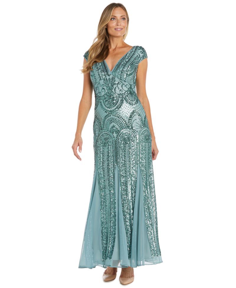 Petite Beaded Maxi Dress