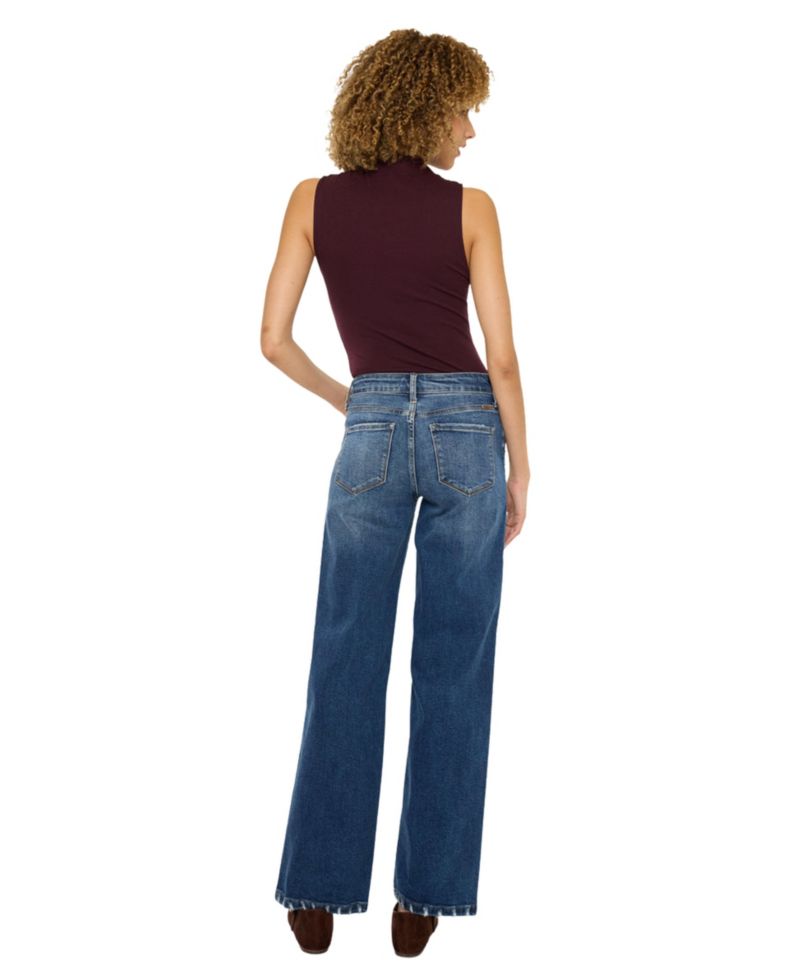 Women's Dania High Rise Wide-Leg Jeans
