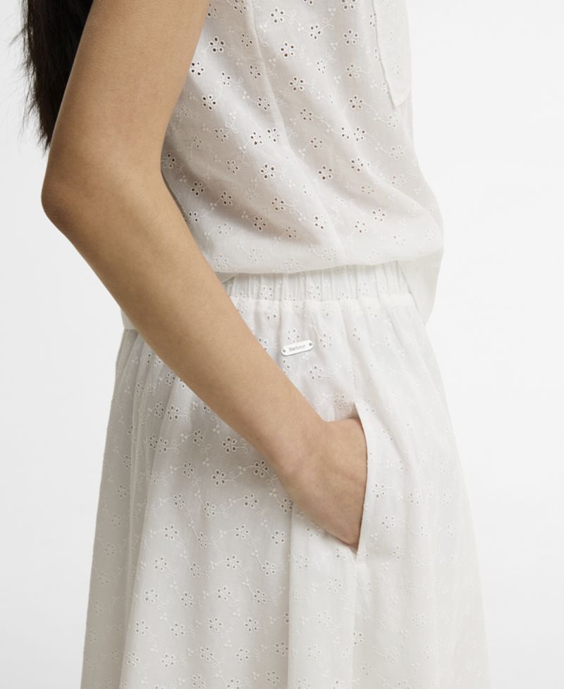 Women's Melody Broderie Anglaise Midi Skirt