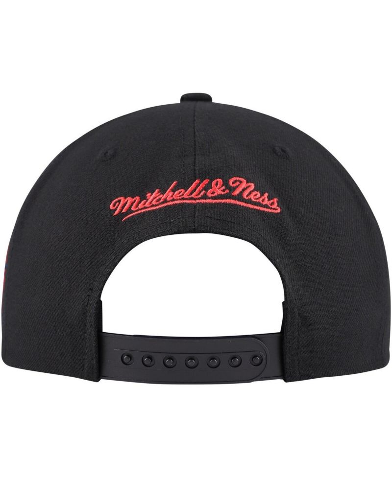 Men's Black Winnipeg Jets Core Team Script 2.0 Snapback Hat