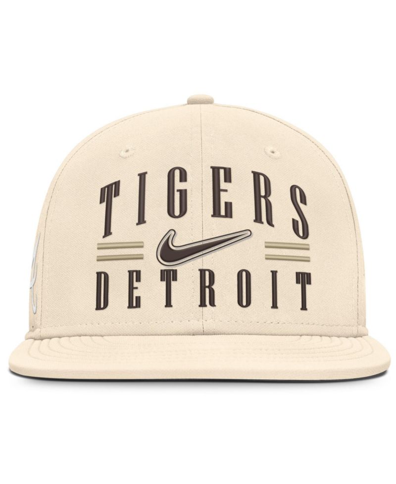 Men's Natural Detroit Tigers True Dri-FIT AeroBill Fitted Hat