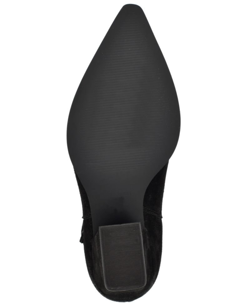 Women's Weslie Suede Western Block Heel Booties