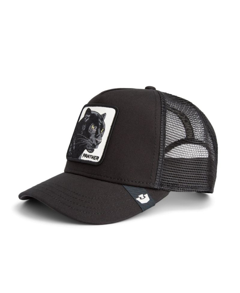Men's Black Panther Adjustable Trucker Hat