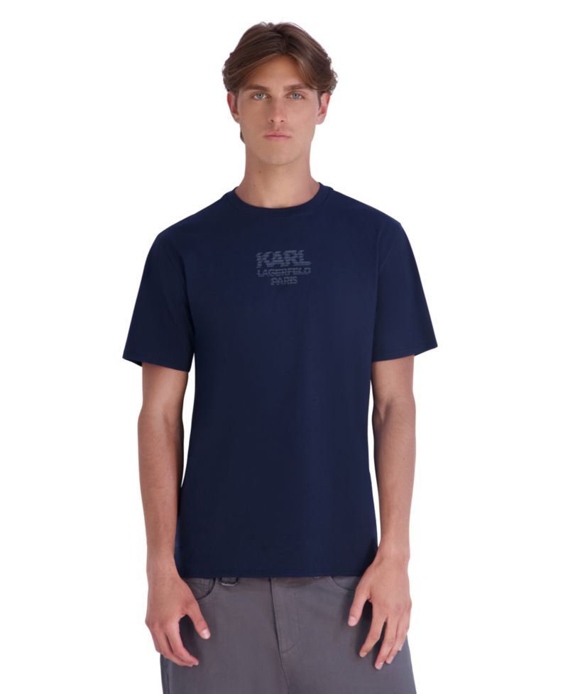 Men's Tetrix Textured Logo T-Shirt