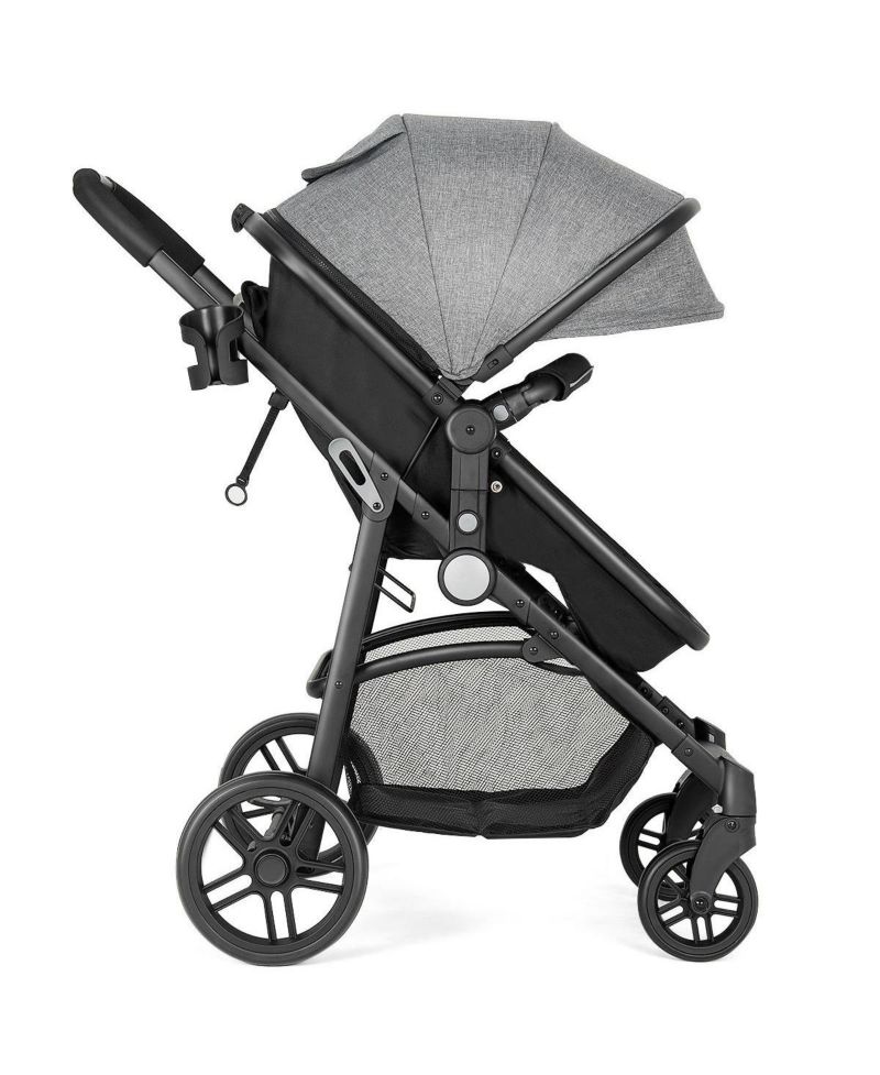 2-in-1 Baby Pushchair with Foldable Design for Newborn Infants