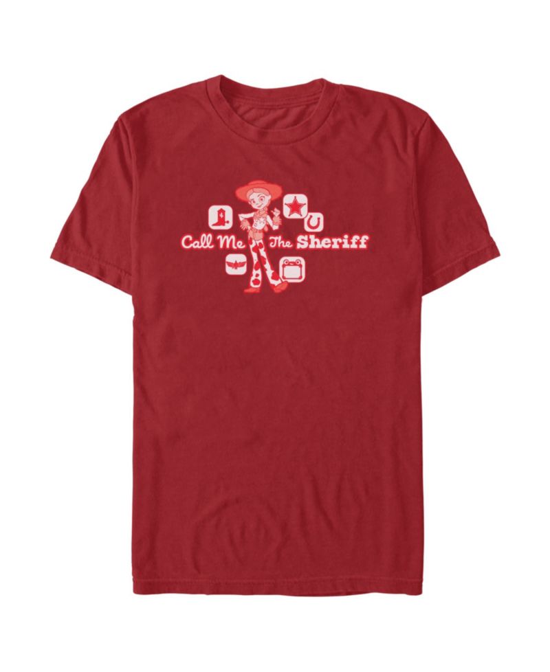 Men's Disney Pixar Toy Story Jessie Call Me The Sheriff Graphic T-Shirt