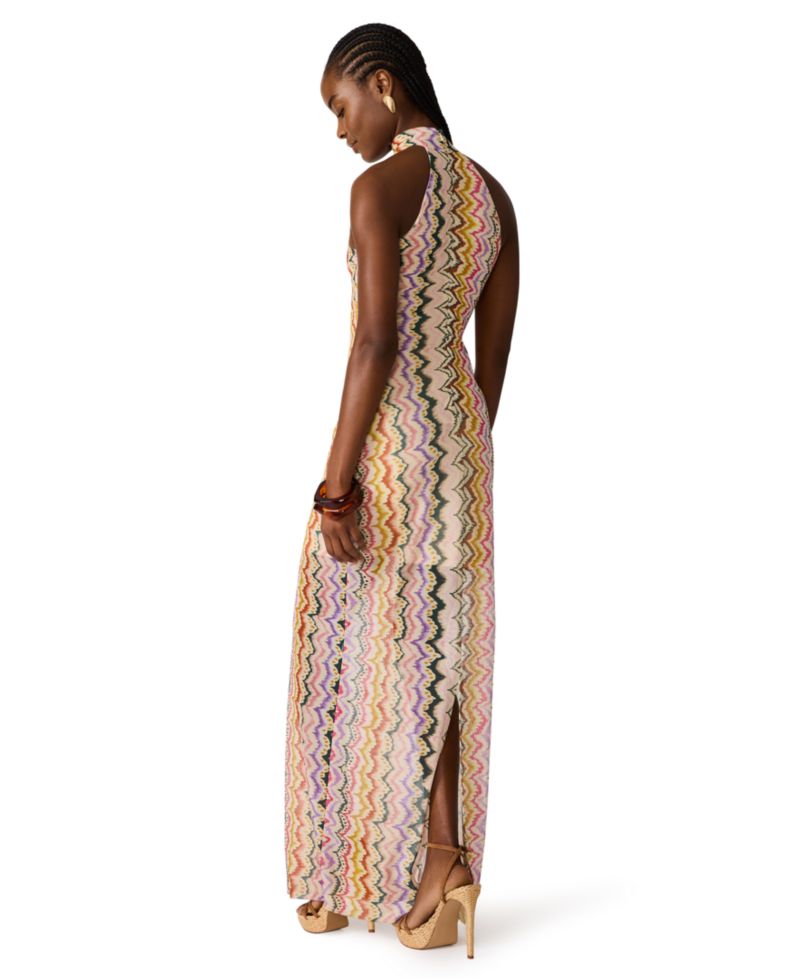 Women's Layra Halter-Neck Bodycon Mesh Dress