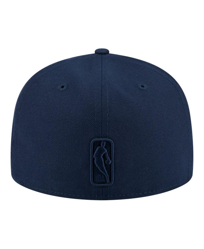 Men's Navy Minnesota Timberwolves Tonal Color Pack 59FIFTY Fitted Hat