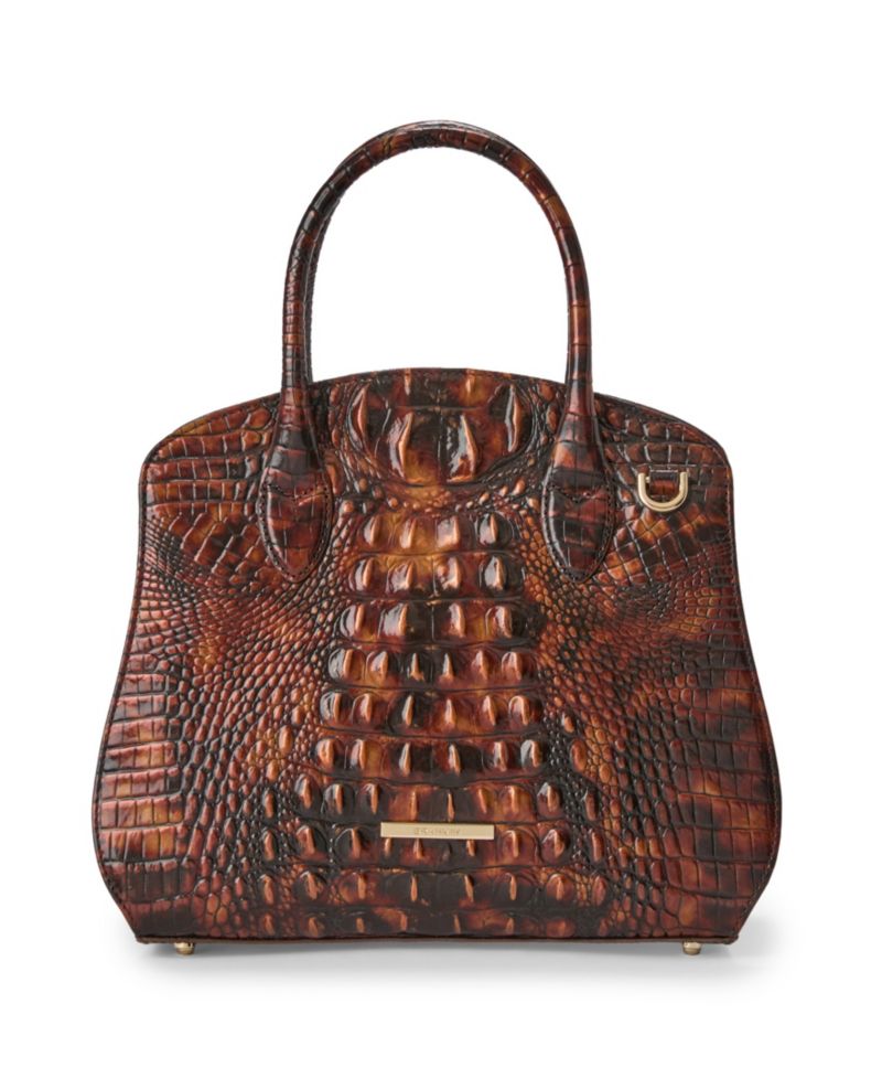 Rosetta Melbourne Medium Leather Satchel Bag