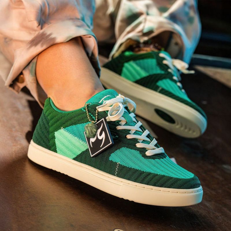 Men's Green Jade Low-top Sneaker