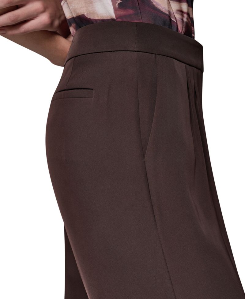 Women's High-Waisted Wide-Leg Pants