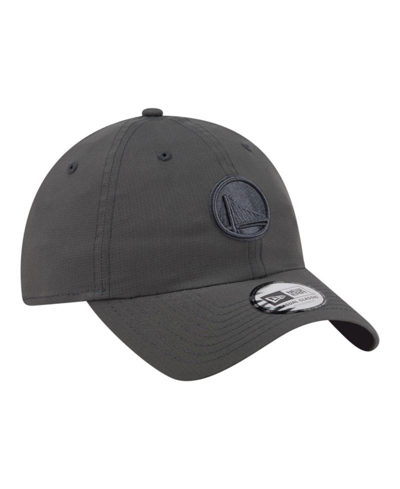 Men's and Women's Charcoal Golden State Warriors Ripstop Casual Classic Adjustable Hat