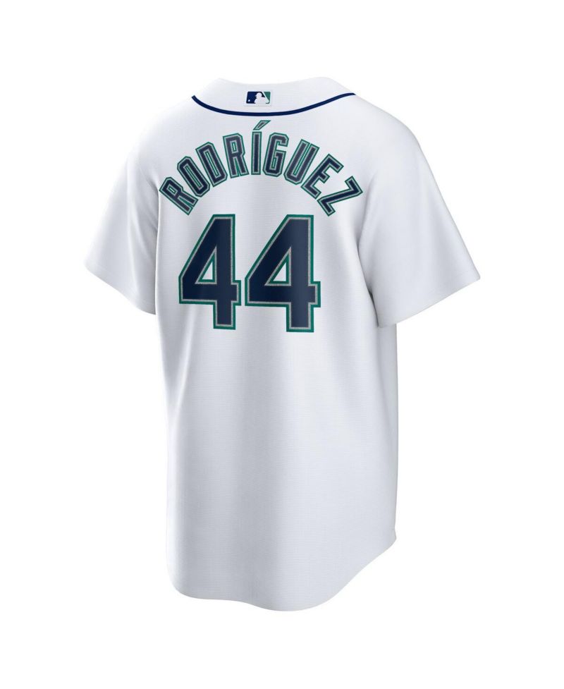 Men's Julio Rodriguez White Seattle Mariners Home Replica Player Jersey