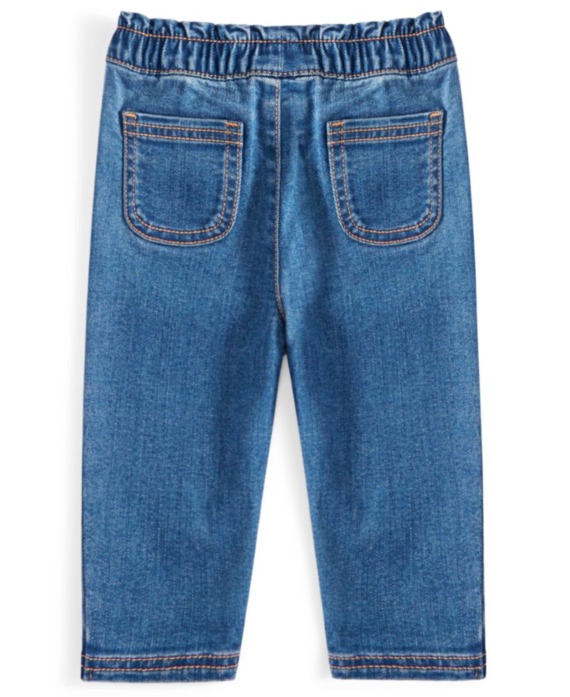Baby Girls 3M-24M Mix and Match Bow Jeans