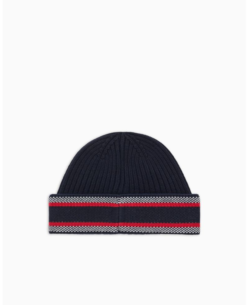 Men's Logo Tape Beanie Cap
