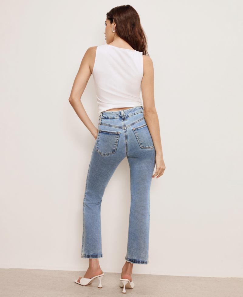 Women's Good Legs Cropped Mini Boot Jeans, Regular & Plus Size