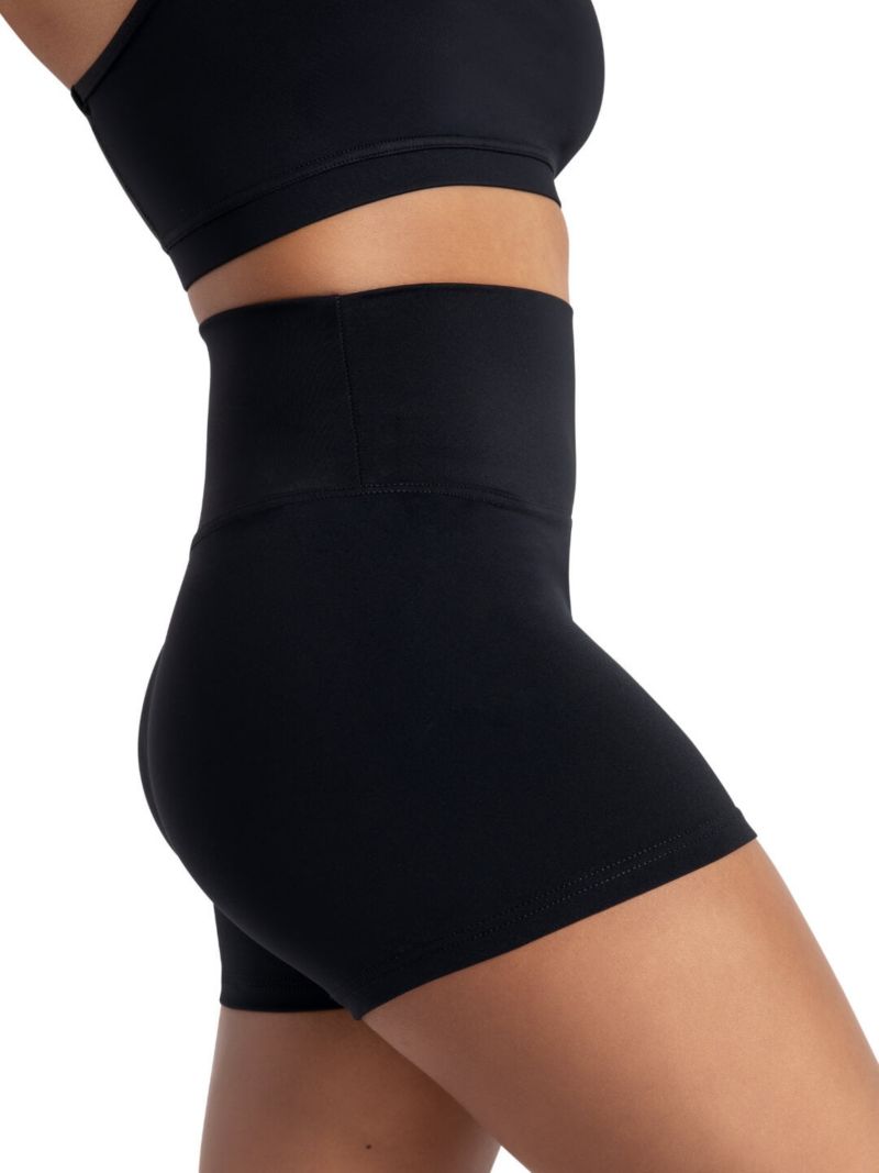 Plus Size High Waisted Shorts