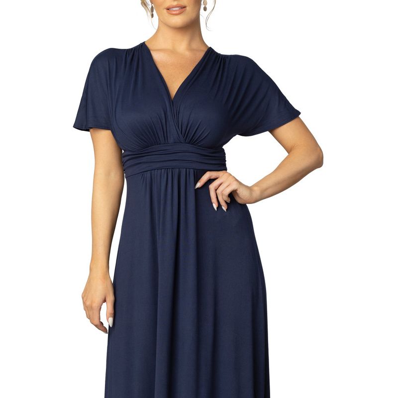 Women's Vienna Kimono Sleeve Long Maxi Dress