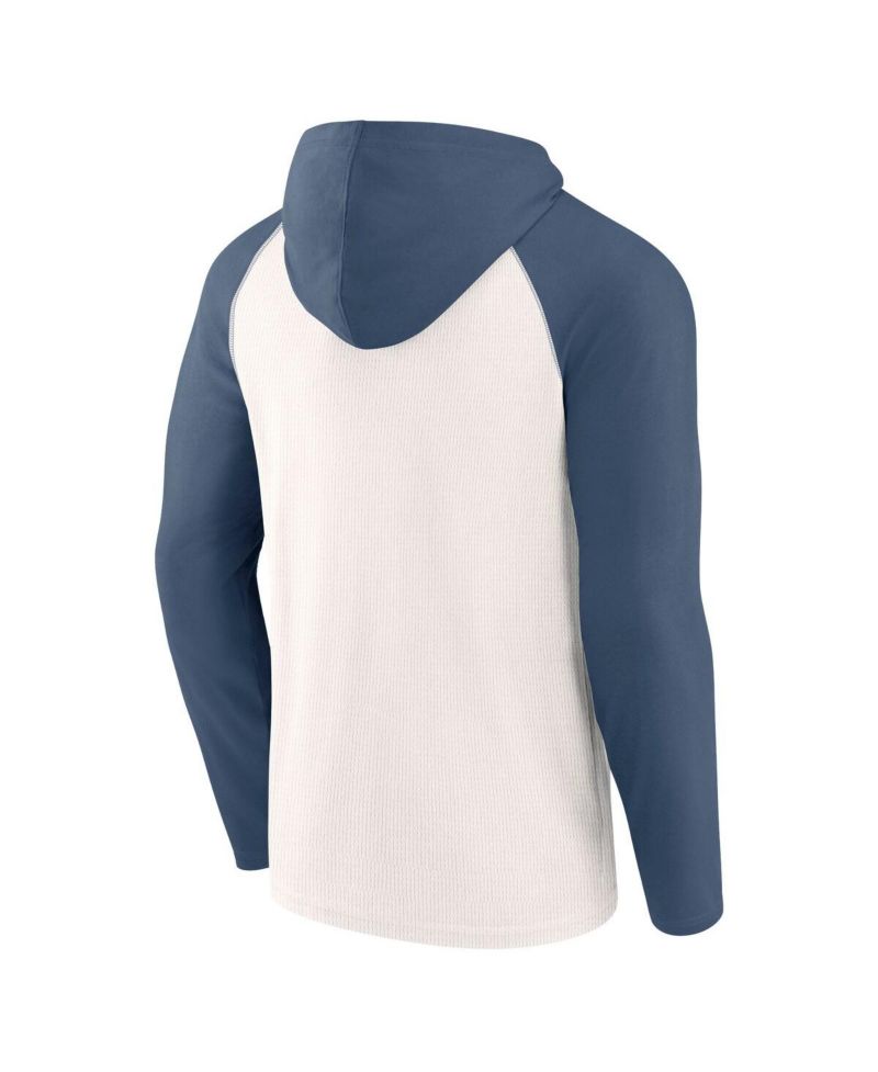Men's White Seattle Kraken Vintage Winger Pullover Hoodie