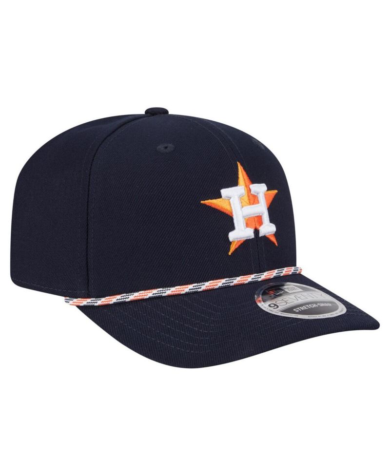Men's Navy Houston Astros Multi-Rope 9SEVENTY Stretch-Snap Hat