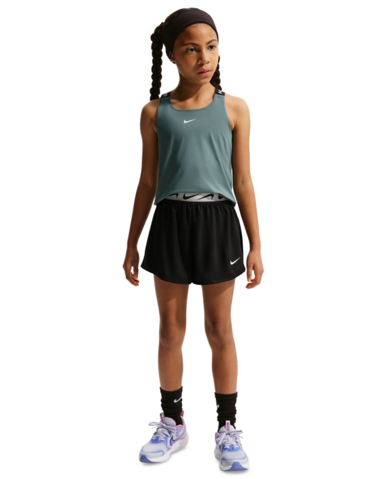 Шорты для бега Dash Dri-FIT для девочек 7-16 лет