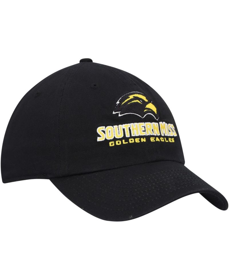 Men's Black Southern Miss Golden Eagles Clean Up Adjustable Hat
