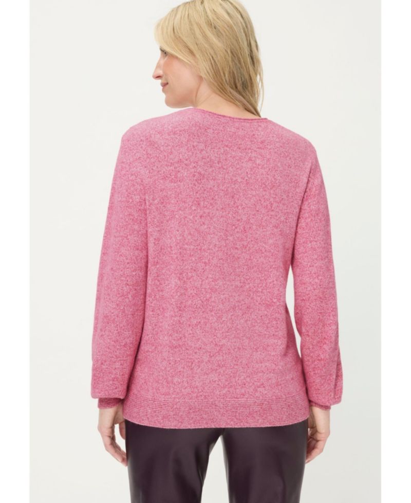 Women's Melange Yarn Sweater