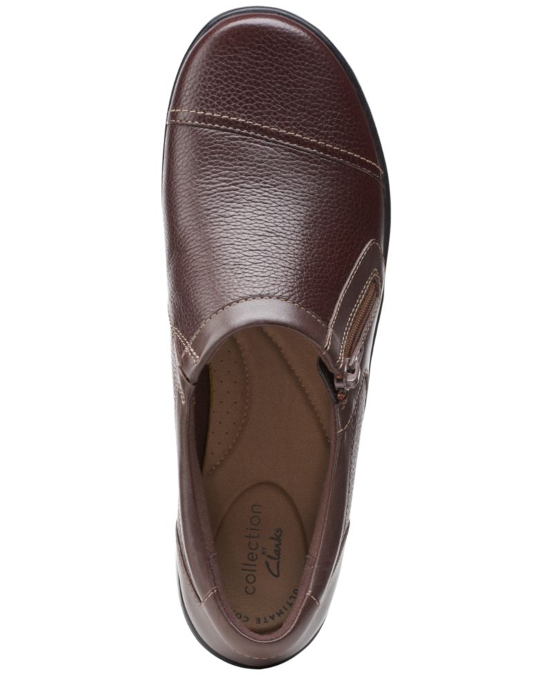 Women's Cora Giny Cushioned Zip Loafer Flats