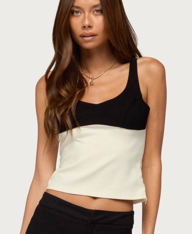 Women's Clarinda V-Neck Sleeveless Tank Top