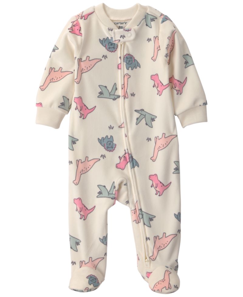 Baby Boys' and Girls' 2-Way Zip Sleep & Play