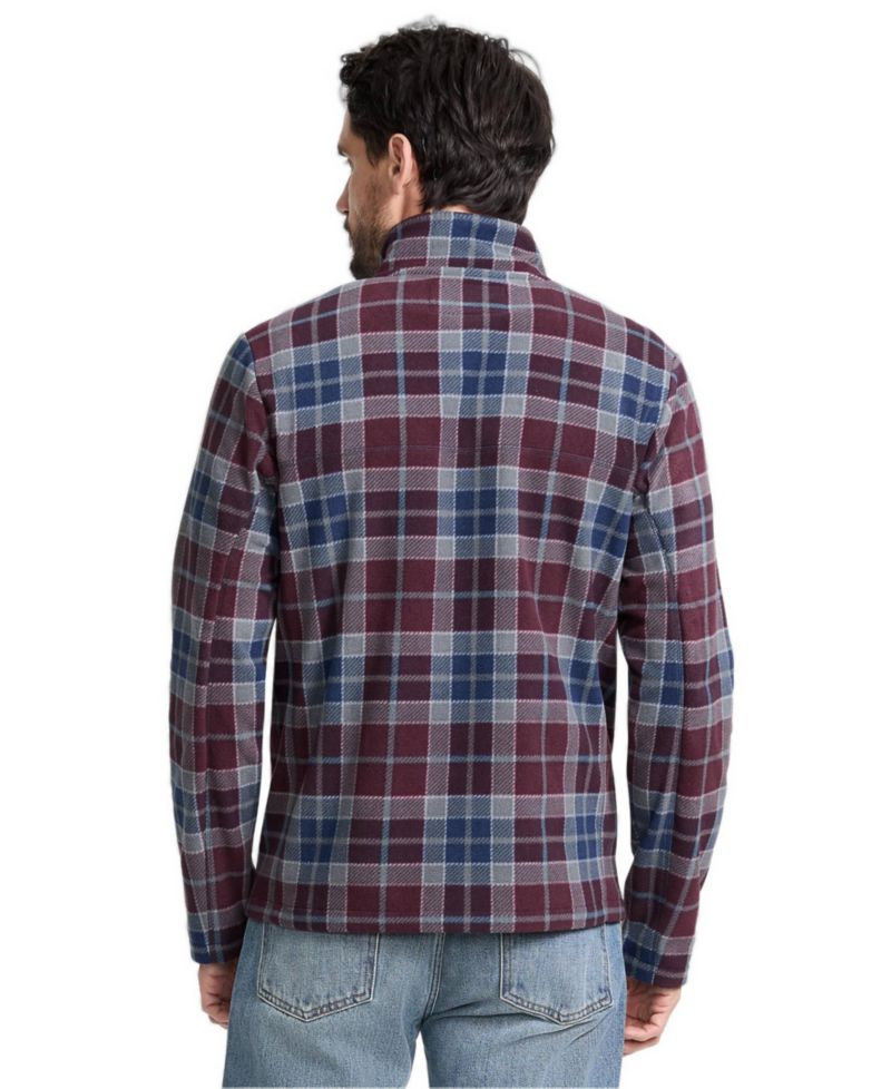 Men's Anyweather Fleece Print Quarter Zip Pullover